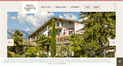 Desktop Screenshot of hotel-amadeus.it